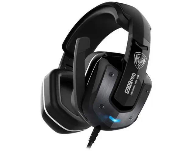 Casti gaming Somic G909 PRO, 7.1, Microfon (Negru)