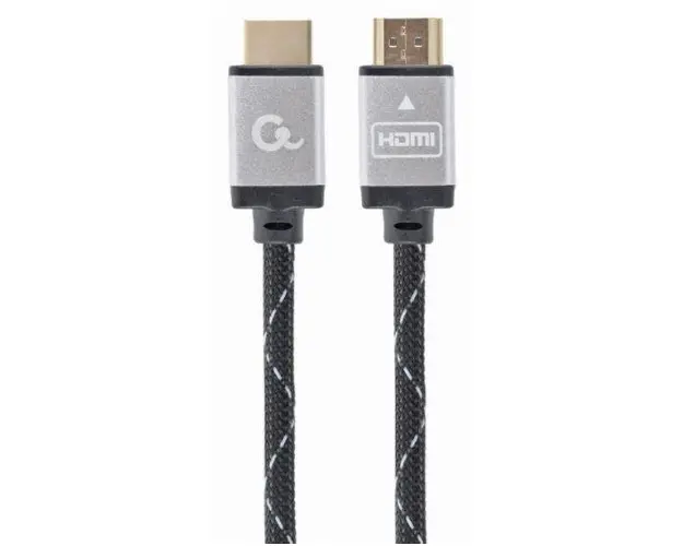 Cablu GEMBIRD CCB-HDMIL-1.5M, HDMI - HDMI, 1.5m, conectori auriti, 4K/60Hz (Negru)