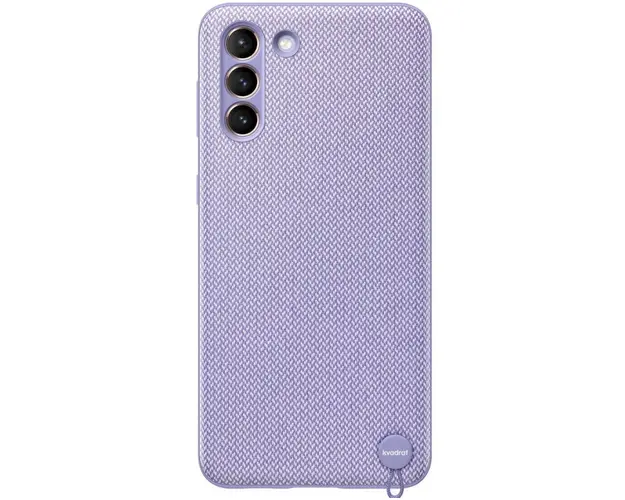 Protectie Spate Samsung Kvadrat Cover EF-XG996FVEGWW pentru Samsung Galaxy S21 Plus (Violet)