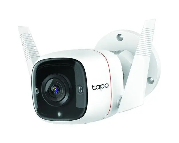 Camera Supraveghere Video TP-LINK Tapo C310 ver. 1.0, IP66, IR 30 m, lentila fixa 4 mm, 3 Mpx, RJ-45 + wireless, microfon (Alb)