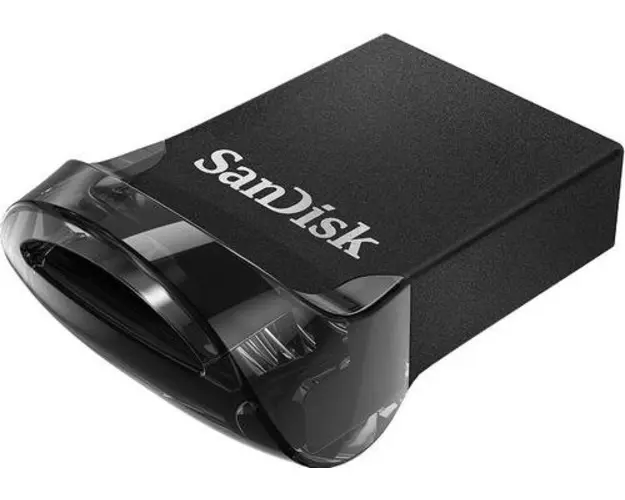 Stick USB SanDisk Ultra Fit, 512GB, USB 3.1 (Negru)