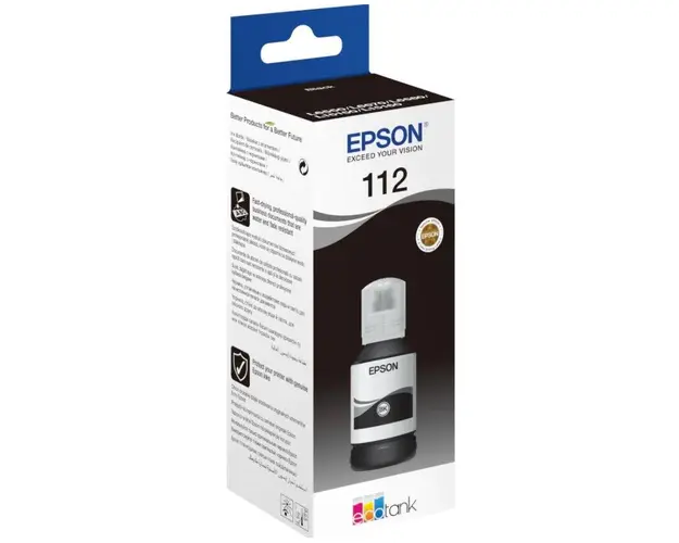 Cartus cerneala Epson 112 EcoTank, 127 ml (Negru)