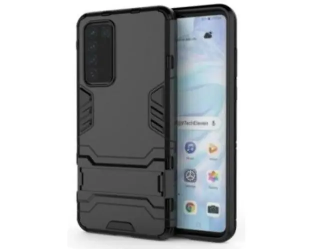 Protectie spate Lemontti EDA00303701A pentru Huawei P40 (Negru)