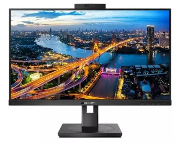Monitor IPS LED Philips 243B1JH/00, Full HD (1920 x 1080), HDMI, DisplayPort, Boxe, Pivot, 75 Hz (Negru)