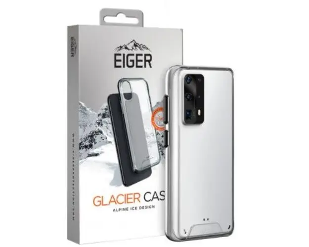 Protectie spate Eiger Glacier Case EGCA00224 pentru Huawei P40 Pro (Transparent)