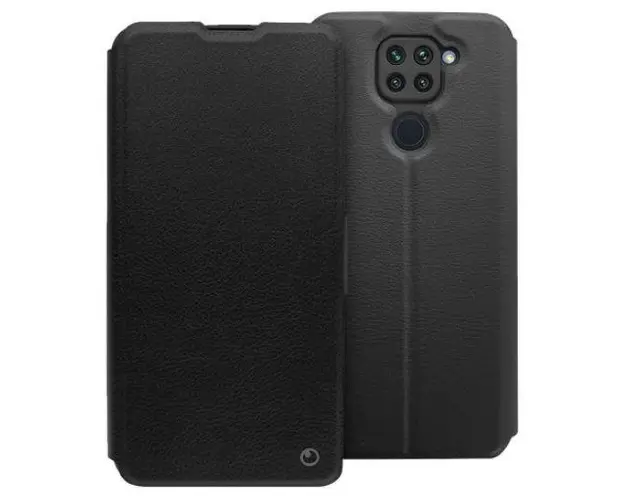 Husa Flip Cover Lemontti LEMHBXRN9N pentru Xiaomi Redmi Note 9 (Negru)