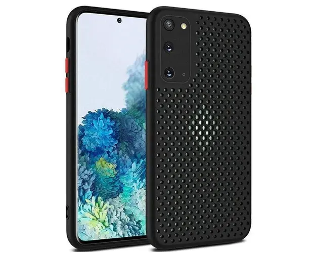 Protectie spate Lemontti LEMHBS20N pentru Samsung Galaxy S20 (Negru)