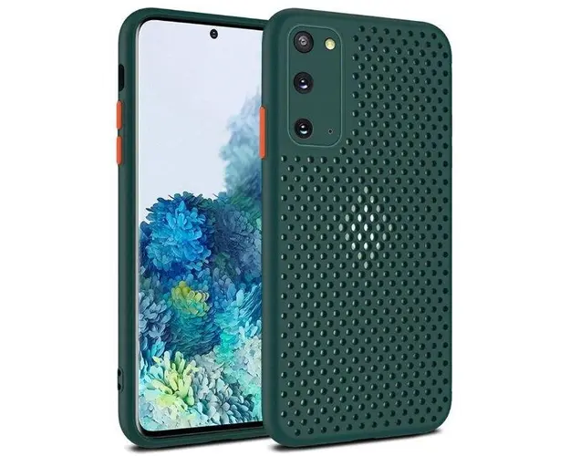 Protectie spate Lemontti LEMHBS20V pentru Samsung Galaxy S20 (Verde)