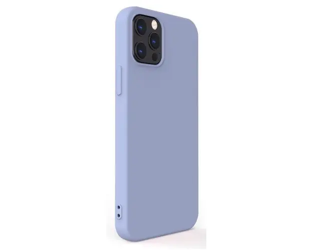 Protectie Spate Lemontti Soft Slim LEMSSXIIPLG pentru Apple iPhone 12, iPhone 12 Pro (Mov)