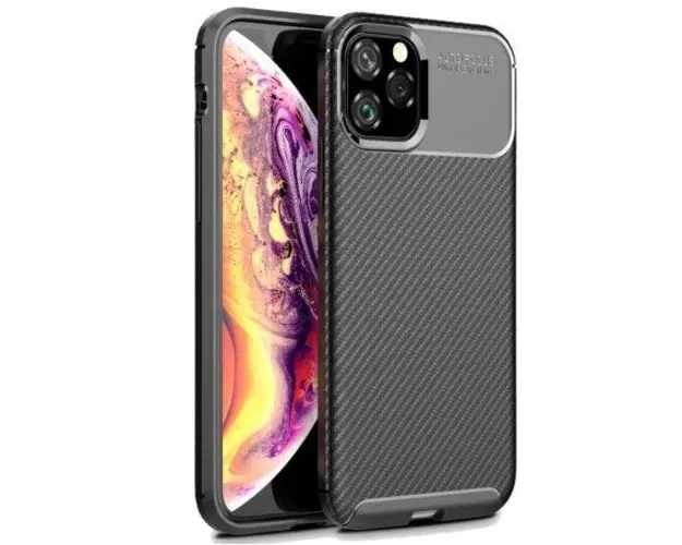 Protectie spate Lemontti SYA00311501A pentru iPhone 11 Pro (Negru)