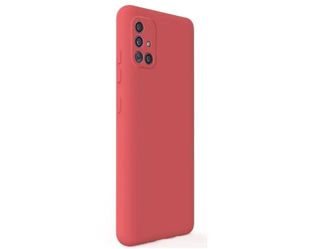 Protectie spate Lemontti LEMSSA51SRD pentru Samsung Galaxy A51 (Rosu)