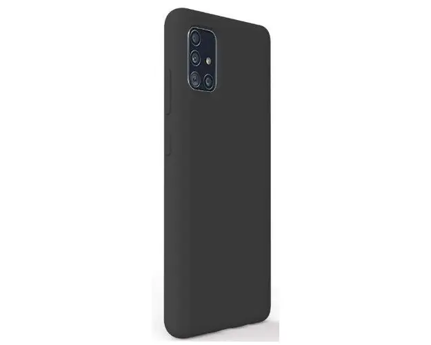 Protectie spate Lemontti LEMCLSA51BK pentru Samsung Galaxy A51 (Negru)