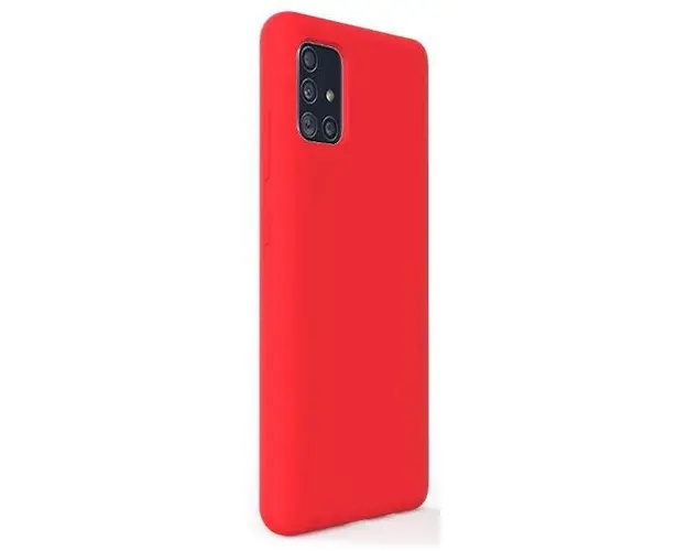 Protectie spate Lemontti LEMCLSA51RD pentru Samsung Galaxy A51 (Rosu)