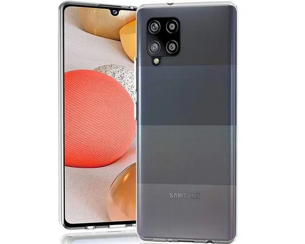 Protectie Spate Devia Naked DVHSSGA42 pentru Samsung Galaxy A42 5G (Transparent)