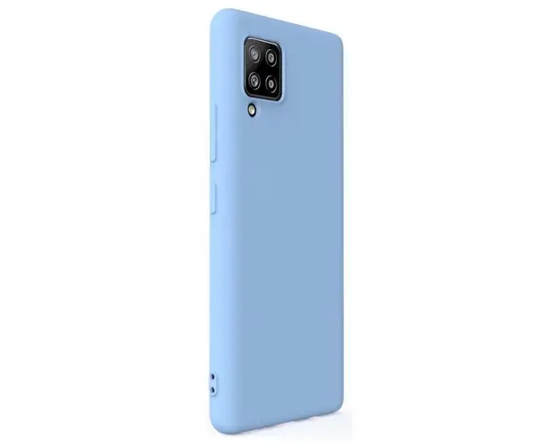 Protectie Spate Lemontti Soft Slim LEMSSA42LB pentru Samsung Galaxy A42 (Albastru)