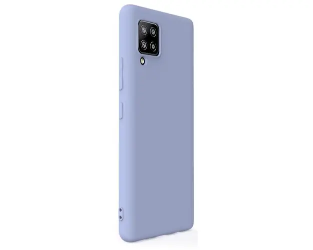 Protectie Spate Lemontti Soft Slim LEMSSA42LG pentru Samsung Galaxy A42 (Mov)
