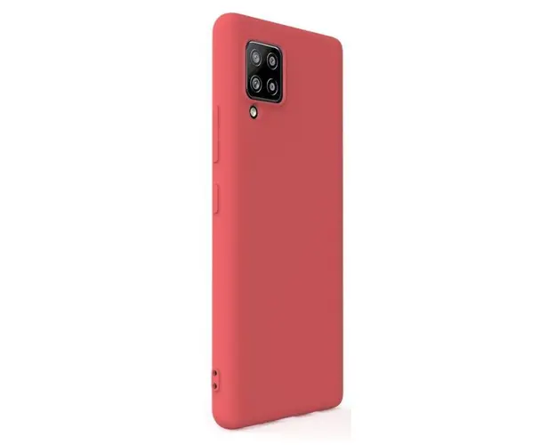 Protectie Spate Lemontti Soft Slim LEMSSA42SRD pentru Samsung Galaxy A42 (Rosu)