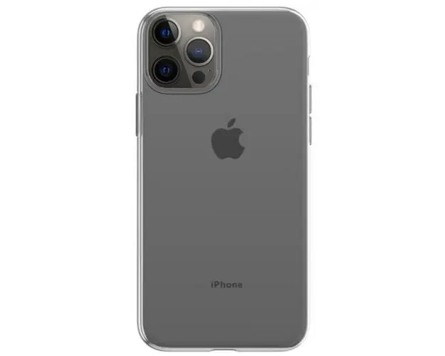 Protectie spate Devia Silicon Naked DVHSNIXIIPCC pentru iPhone 12 / 12 Pro (Transparent)