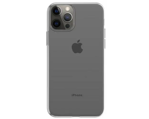 Protectie spate Devia Silicon Naked DVHSNIXIIPMCC pentru iPhone 12 Pro Max (Transparent)