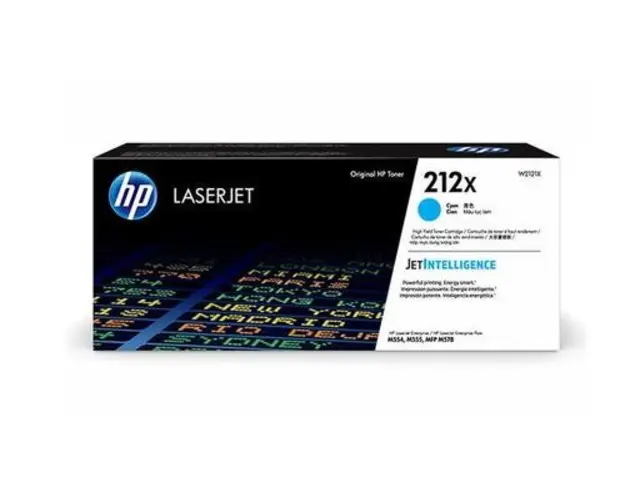 Toner HP 212X, 10000 pagini (Cyan)