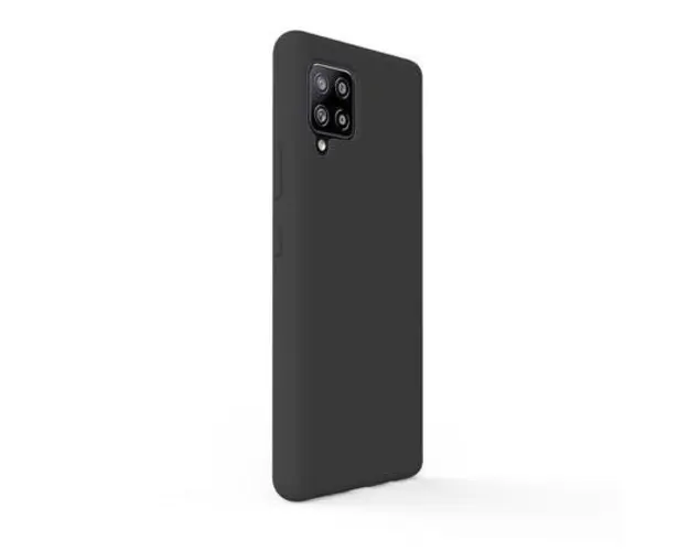 Protectie Spate Liquid Lemontti LEMCLSA42BK pentru Samsung Galaxy A42 5G (Negru)