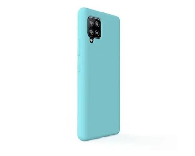 Protectie Spate Liquid Lemontti LEMCLSA42TB pentru Samsung Galaxy A42 5G (Albastru deschis)