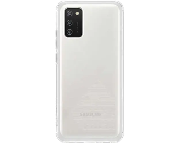 Protectie Spate Samsung Soft Clear EF-QA026TTEGEU pentru Samsung Galaxy A02s (Transparent)
