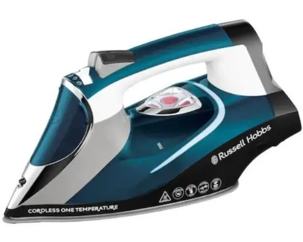 Fier de calcat Russell Hobbs26020-56, 2600 W, 350 ml (Alb/Albastru)