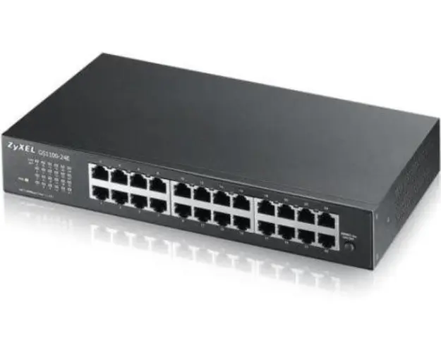 Switch Zyxel GS1100-24E-EU0103F, 24 Porturi, Gigabit