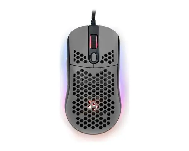 Mouse Gaming Arozzi Favo, USB, iluminare RGB (Gri)