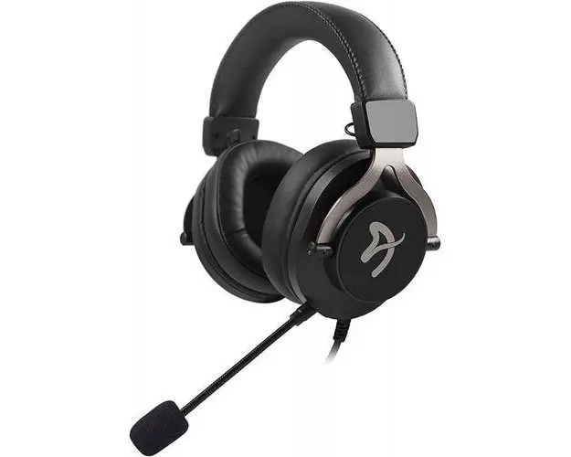 Casti Gaming Arozzi Aria, 2x Jack 3.5 mm, Microfon (Negru)