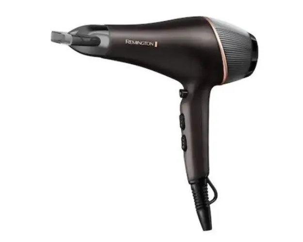 Uscator de par Remington Copper Radiance AC5700, 2200 W, 3 Trepte temperatura (Negru/Gri)
