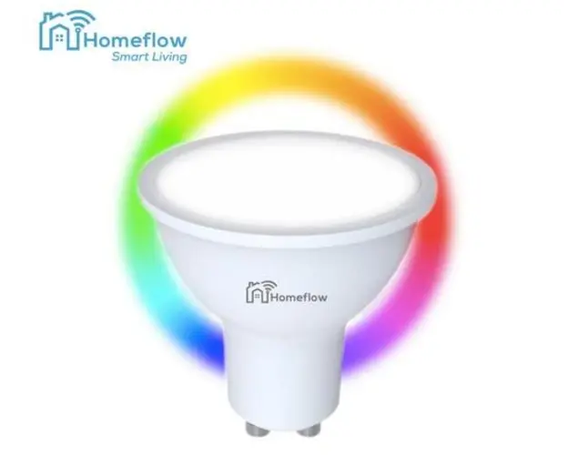 Bec Smart Homeflow B-5001, Wi-Fi, GU10, 5W (35W), LED RGB, 300 lumeni