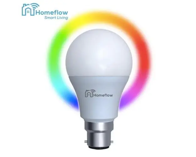 Bec Smart Homeflow B-5006, Wi-Fi, B22, 9W (60W), LED RGB, 806 lumeni