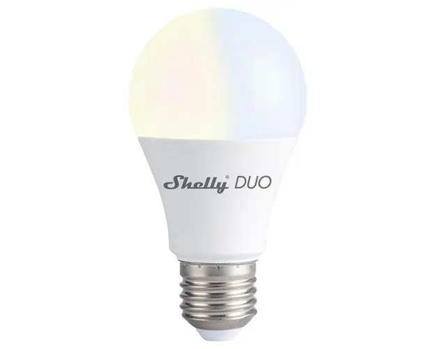 Bec Smart Shelly Duo, Wi-Fi, E27, 9W, 800 lumeni