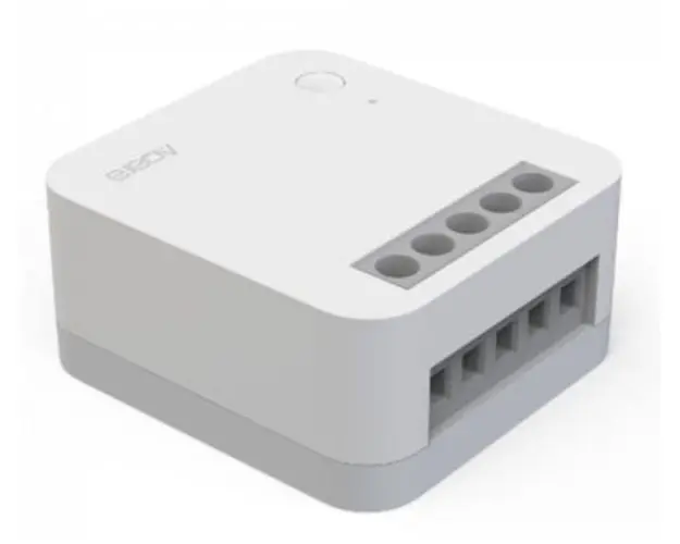 Releu AQARA Single Switch Module T1, Zigbee 3.0, Fara Nul, Control prin asistenti vocali (Alb)