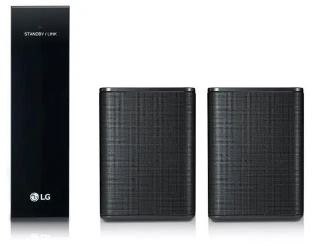 Kit pentru soundbar LG SPK8, 140W, Surround, Conectare Wireles (Negru)