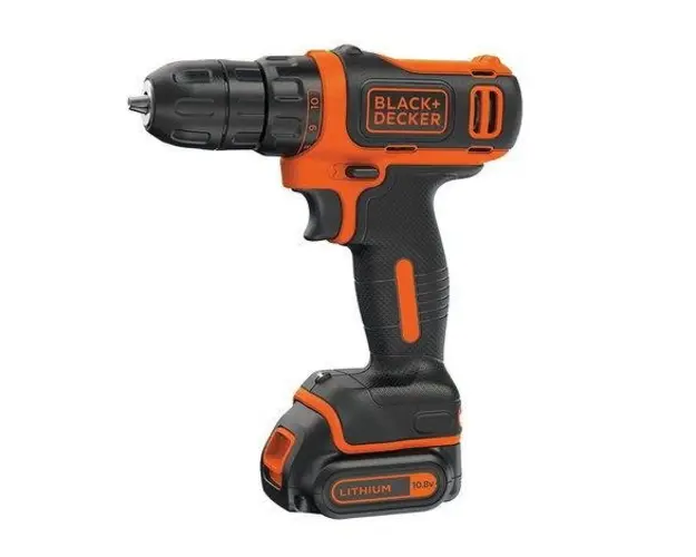 Masina de gaurit cu acumulator Black&Decker BDCDD12B-QW, 1.5 Ah, 10.8 V