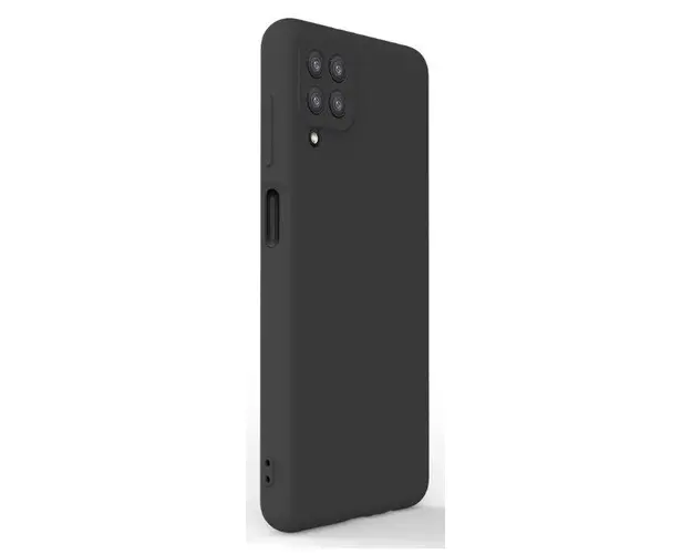 Protectie Spate Lemontti Soft Slim LEMHSSA12BK pentru Samsung Galaxy A12 (Negru)
