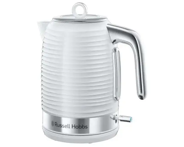 Fierbator apa Russell Hobbs Inspire 24360-70, 2400 W, 1.7 L, Fierbere rapida (Alb/Argintiu)
