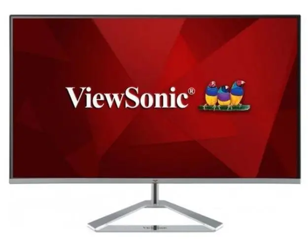 Monitor IPS LED ViewSonic 27inch VX2776-SMH, Full HD (1920 x 1080), VGA, HDMI, Boxe, 75 Hz (Negru/Argintiu)