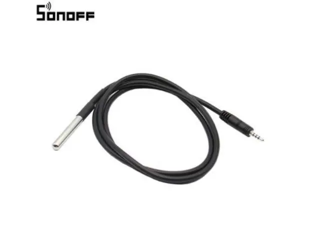 Senzor de temperatura Sonoff rezistent la apa