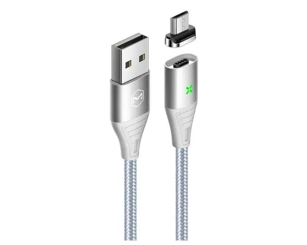 Conector Mcdodo CA-6522 pentru Cablu Storm Series Magnetic, microUSB (Argintiu)