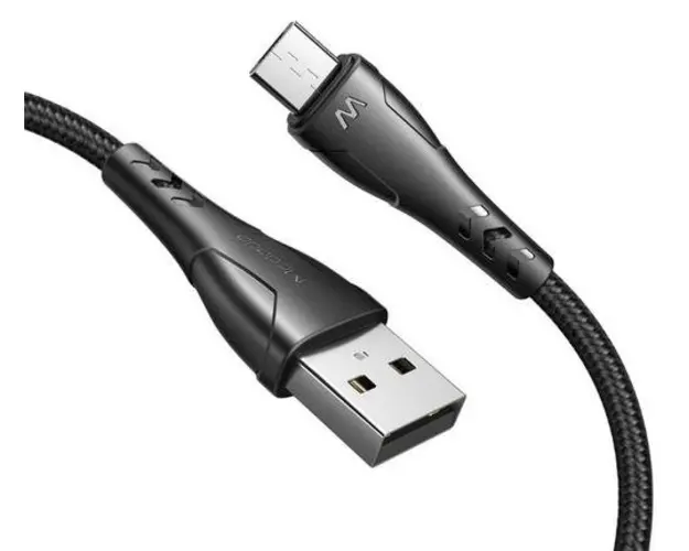 Cablu de date Mcdodo Mamba Series CA-7451, microUSB, 1.2 m, QC 4.0 (Negru)