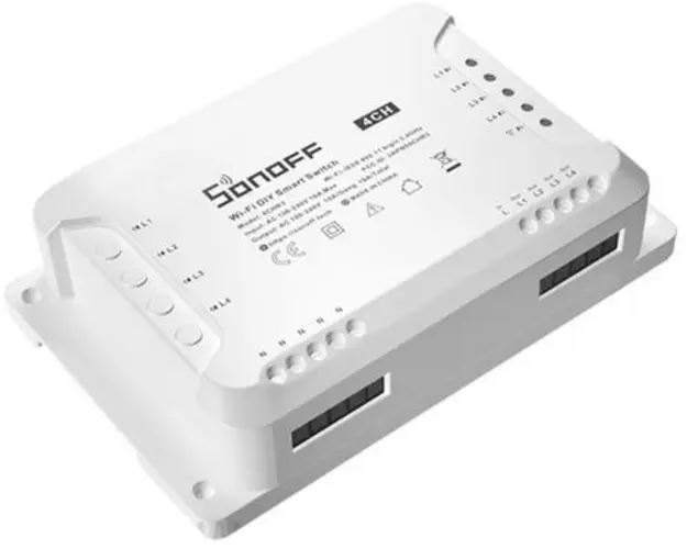 Releu Sonoff 4CH-R3, Wireless, 4 canale