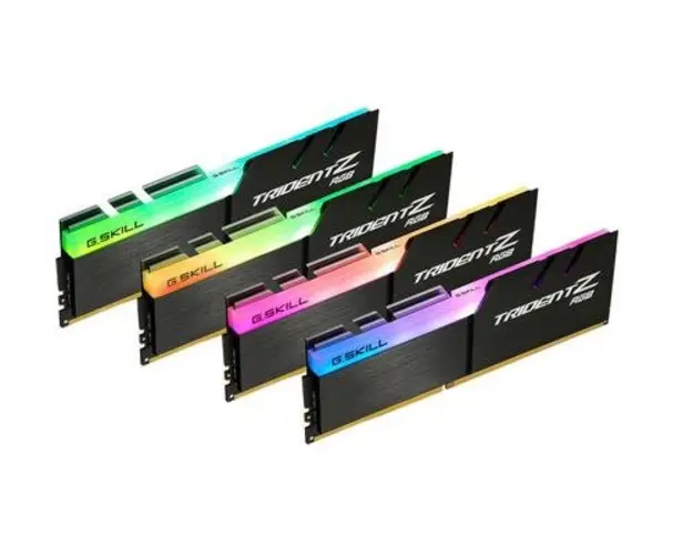 Memorie G.Skill Trident Z RGB, 4x32GB, DDR4, 3200MHz, CL16