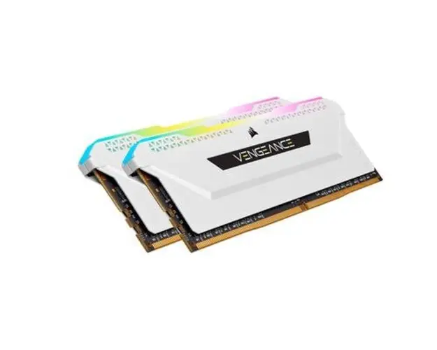 Memorie Corsair Vengeance RGB Pro SL White, 2x16GB, DDR4, 3200MHz, CL16