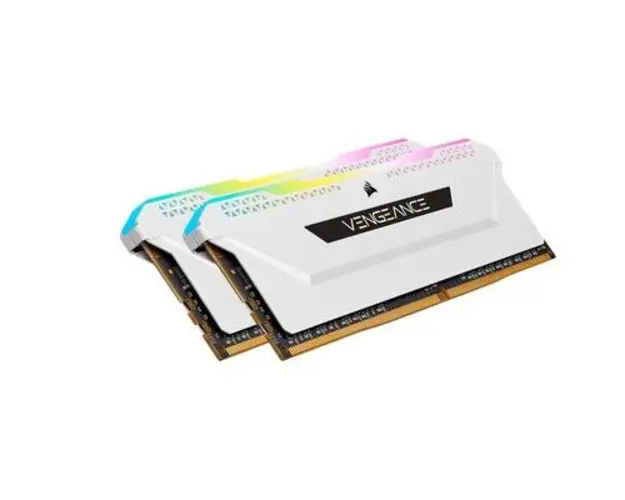 Memorie Corsair Vengeance RGB Pro SL White, 2x16GB, DDR4, 3600MHz, CL18