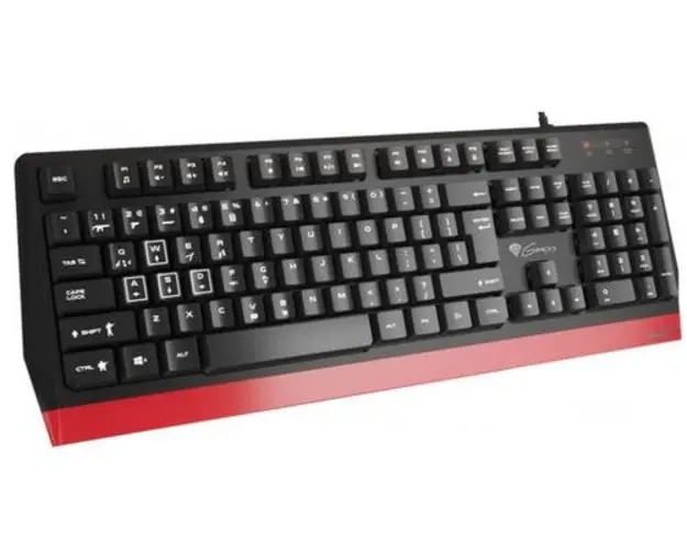 Tastatura Gaming Genesis Rhod 250 (Negru/Rosu)