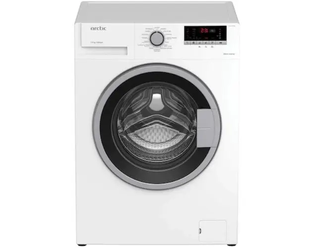 Masina de spalat rufe Arctic AB91223XLW5, 9 kg, 1200 RPM, Add-In, Antialergic+, Clasa B (Alb)